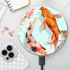 Koi Fish Wireless Fast Charger(white) by Grandong