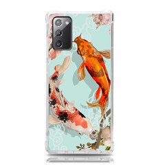 Koi Fish Samsung Galaxy Note 20 Tpu Uv Case by Grandong