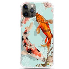 Koi Fish Iphone 12 Pro Max Tpu Uv Print Case by Grandong