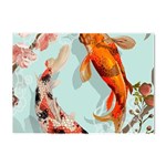 Koi Fish Crystal Sticker (A4) Front