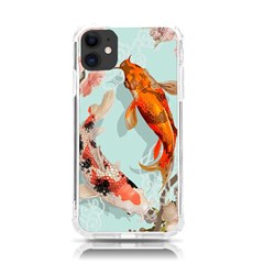 Koi Fish Iphone 11 Tpu Uv Print Case by Grandong