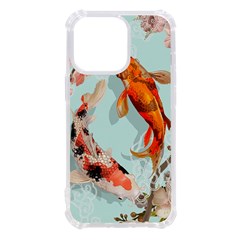 Koi Fish Iphone 13 Pro Tpu Uv Print Case