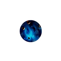 3d Universe Space Star Planet 1  Mini Buttons