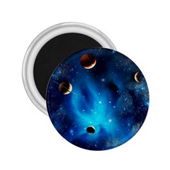 3d Universe Space Star Planet 2.25  Magnets