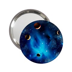 3d Universe Space Star Planet 2.25  Handbag Mirrors