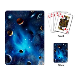 3d Universe Space Star Planet Playing Cards Single Design (Rectangle)