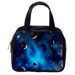 3d Universe Space Star Planet Classic Handbag (One Side) Front