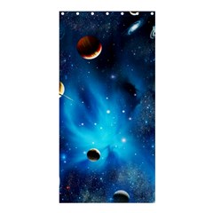 3d Universe Space Star Planet Shower Curtain 36  X 72  (stall)  by Grandong