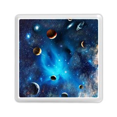 3d Universe Space Star Planet Memory Card Reader (Square)