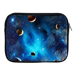 3d Universe Space Star Planet Apple iPad 2/3/4 Zipper Cases