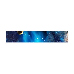 3d Universe Space Star Planet Premium Plush Fleece Scarf (Mini)