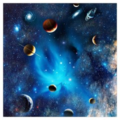 3d Universe Space Star Planet Lightweight Scarf 