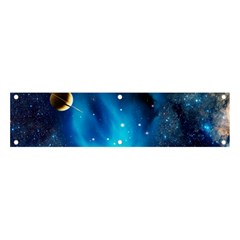 3d Universe Space Star Planet Banner and Sign 4  x 1 