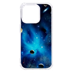 3d Universe Space Star Planet Iphone 14 Pro Tpu Uv Print Case by Grandong