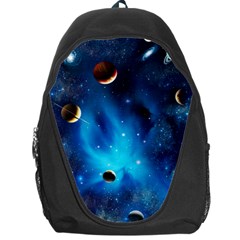 3d Universe Space Star Planet Backpack Bag by Grandong