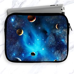 3d Universe Space Star Planet Apple Ipad 2/3/4 Zipper Cases by Grandong