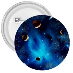 3d Universe Space Star Planet 3  Buttons by Grandong