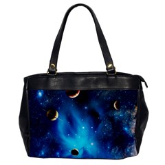 3d Universe Space Star Planet Oversize Office Handbag by Grandong