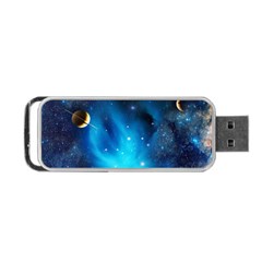 3d Universe Space Star Planet Portable Usb Flash (two Sides) by Grandong