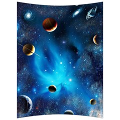 3d Universe Space Star Planet Back Support Cushion by Grandong