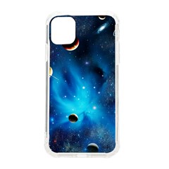 3d Universe Space Star Planet Iphone 11 Tpu Uv Print Case by Grandong