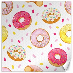 Vector Donut Seamless Pattern Canvas 16  X 16  by Grandong