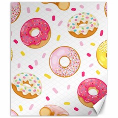 Vector Donut Seamless Pattern Canvas 20  X 24  by Grandong