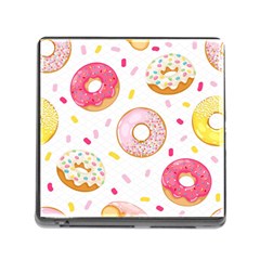 Vector Donut Seamless Pattern Memory Card Reader (square 5 Slot) by Grandong