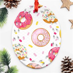 Vector Donut Seamless Pattern Ornament (oval Filigree) by Grandong