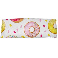 Vector Donut Seamless Pattern Body Pillow Case (dakimakura) by Grandong