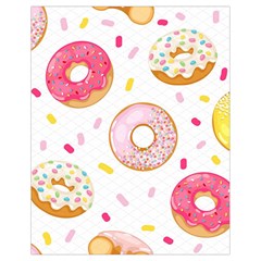 Vector Donut Seamless Pattern Drawstring Bag (small) by Grandong