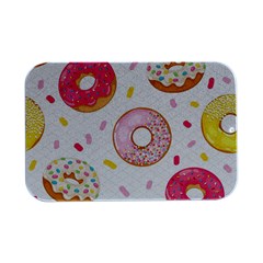 Vector Donut Seamless Pattern Open Lid Metal Box (silver)   by Grandong