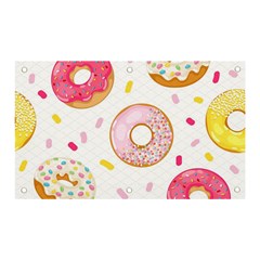 Vector Donut Seamless Pattern Banner And Sign 5  X 3  by Grandong