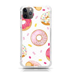 Vector Donut Seamless Pattern Iphone 11 Pro Max 6 5 Inch Tpu Uv Print Case by Grandong