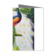 Peacock Art Mini Greeting Cards (pkg Of 8) by Grandong