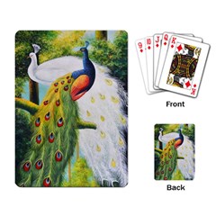 Peacock Art Playing Cards Single Design (rectangle) by Grandong