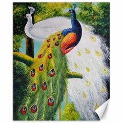 Peacock Art Canvas 16  X 20  by Grandong