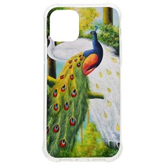 Peacock Art Iphone 12/12 Pro Tpu Uv Print Case by Grandong