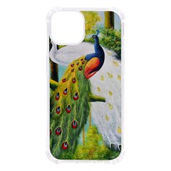 Peacock Art Iphone 13 Tpu Uv Print Case