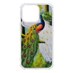 Peacock Art Iphone 13 Pro Tpu Uv Print Case