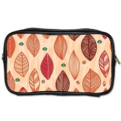 Forest Leaves Seamless Pattern With Natural Floral Toiletries Bag (two Sides) by Grandong