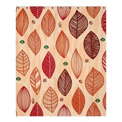 Forest Leaves Seamless Pattern With Natural Floral Shower Curtain 60  X 72  (medium)  by Grandong