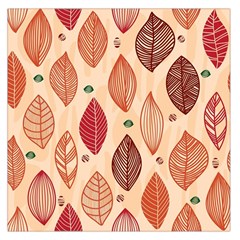 Forest Leaves Seamless Pattern With Natural Floral Square Satin Scarf (36  X 36 ) by Grandong