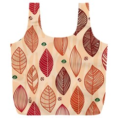 Forest Leaves Seamless Pattern With Natural Floral Full Print Recycle Bag (xxl) by Grandong