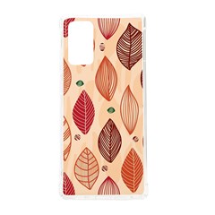 Forest Leaves Seamless Pattern With Natural Floral Samsung Galaxy Note 20 Tpu Uv Case by Grandong