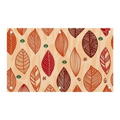 Forest Leaves Seamless Pattern With Natural Floral Banner And Sign 5  X 3  by Grandong