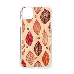 Forest Leaves Seamless Pattern With Natural Floral Iphone 11 Tpu Uv Print Case by Grandong