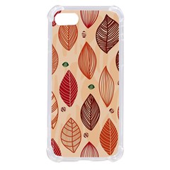 Forest Leaves Seamless Pattern With Natural Floral Iphone Se by Grandong