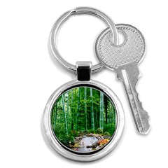 Bamboo Forest Squid Family Key Chain (round) by Grandong