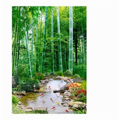 Bamboo Forest Squid Family Small Garden Flag (two Sides) by Grandong